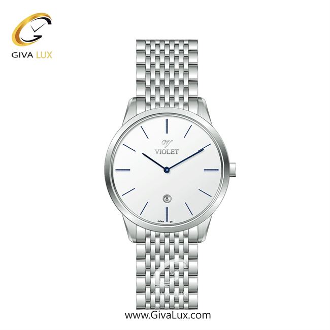 ساعت مچی اورجینال زنانه ویولت VIOLET نقره ای | نقره ای| سفید| کد رفرنس 0552